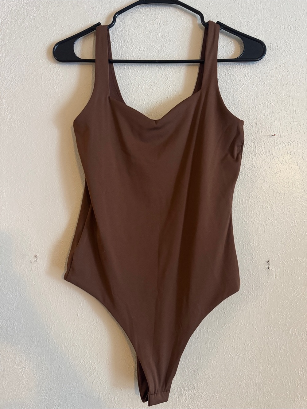 Klassy Network Bodysuit thong - Dark Brown
